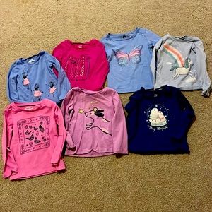 7 2T girl shirts
